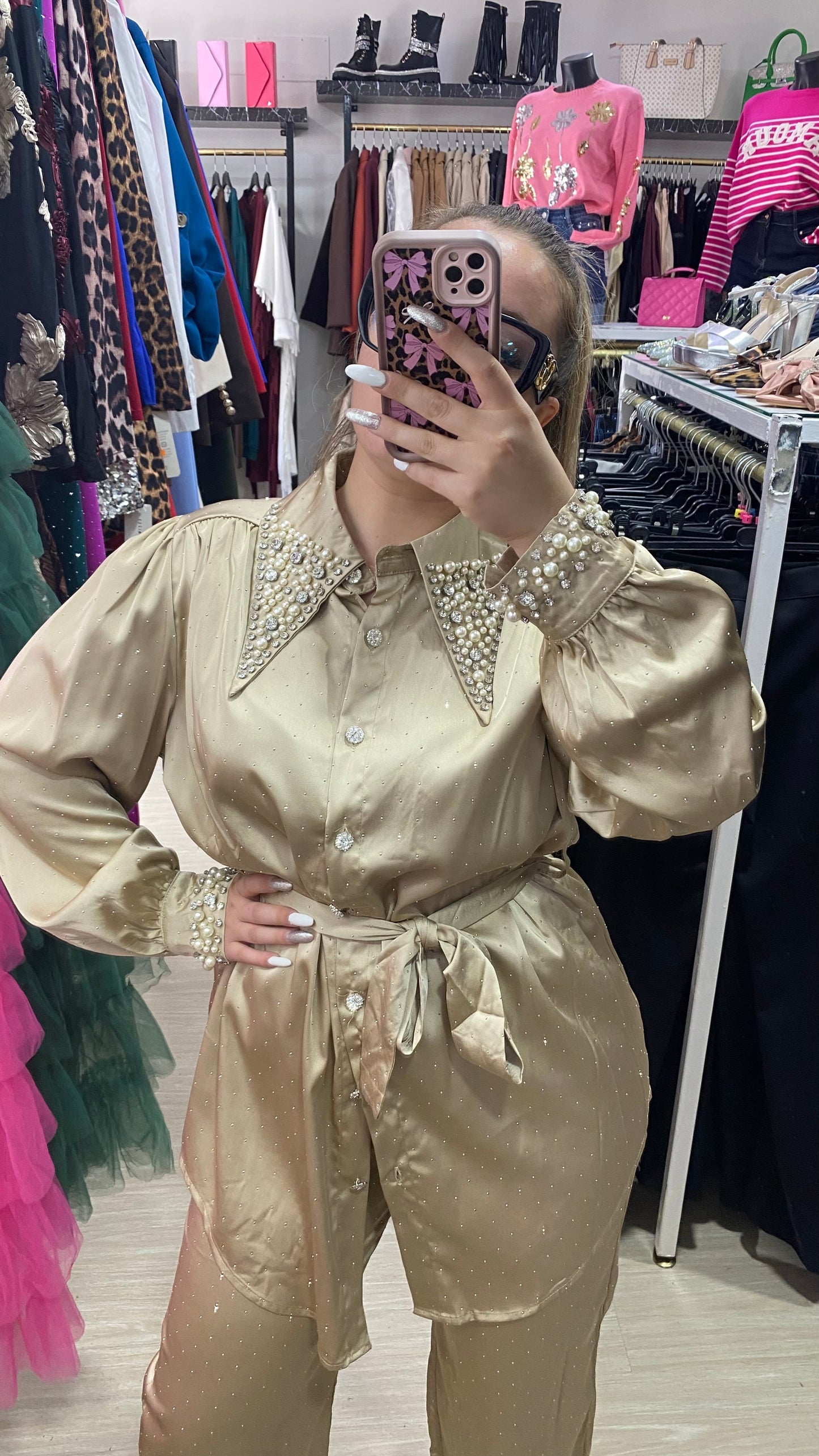 Coordinato strass