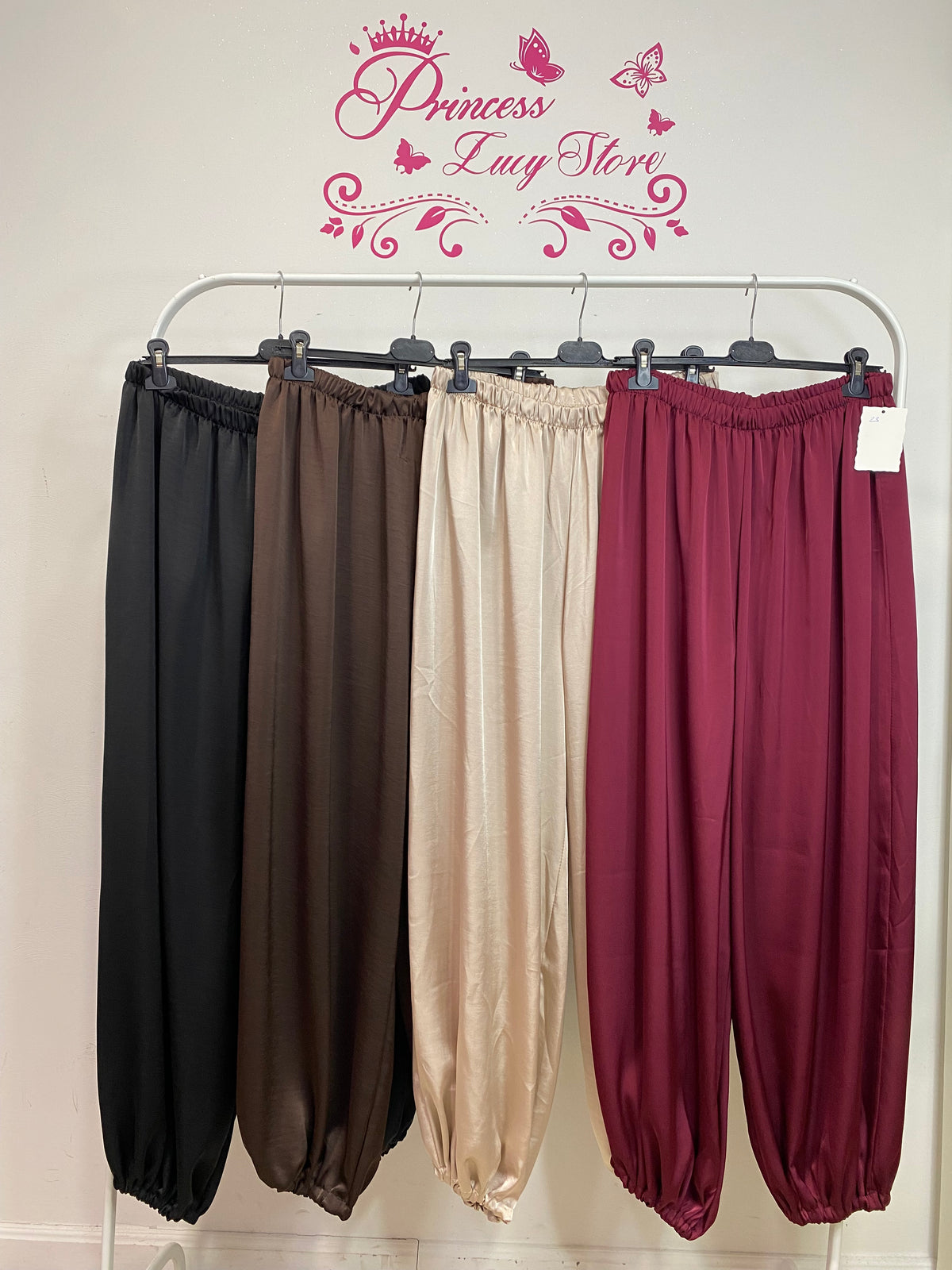 Pantalone satin CURVY