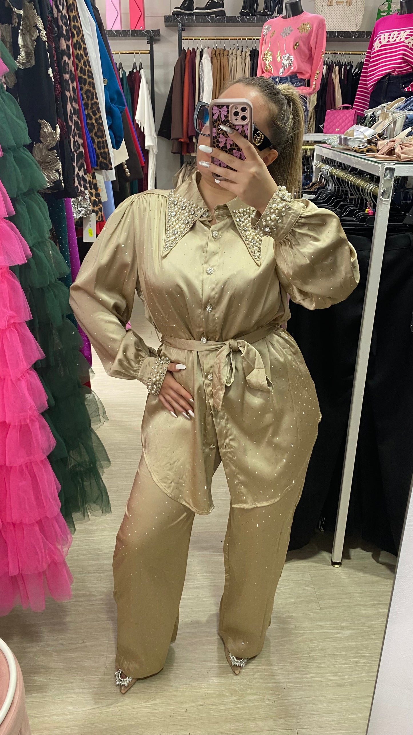 Coordinato strass