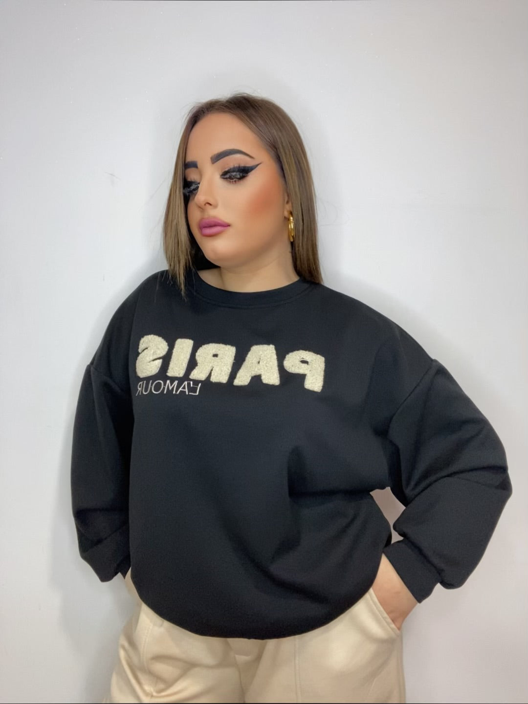 Felpa PARIS CURVY