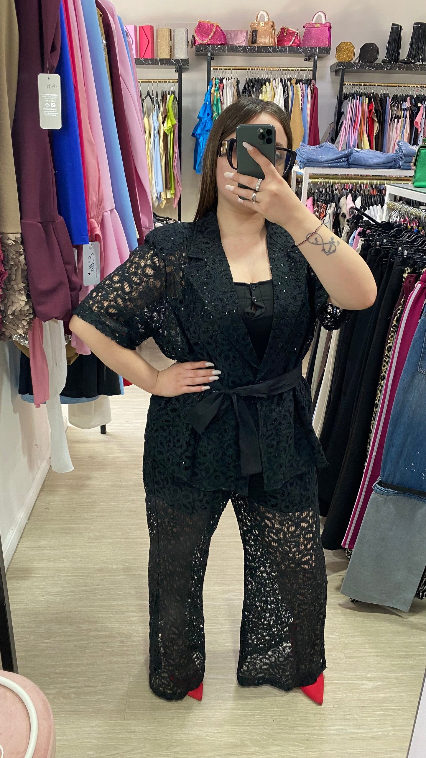 Tailleur pizzo CURVY