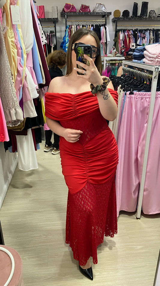 Vestito pizzo CURVY