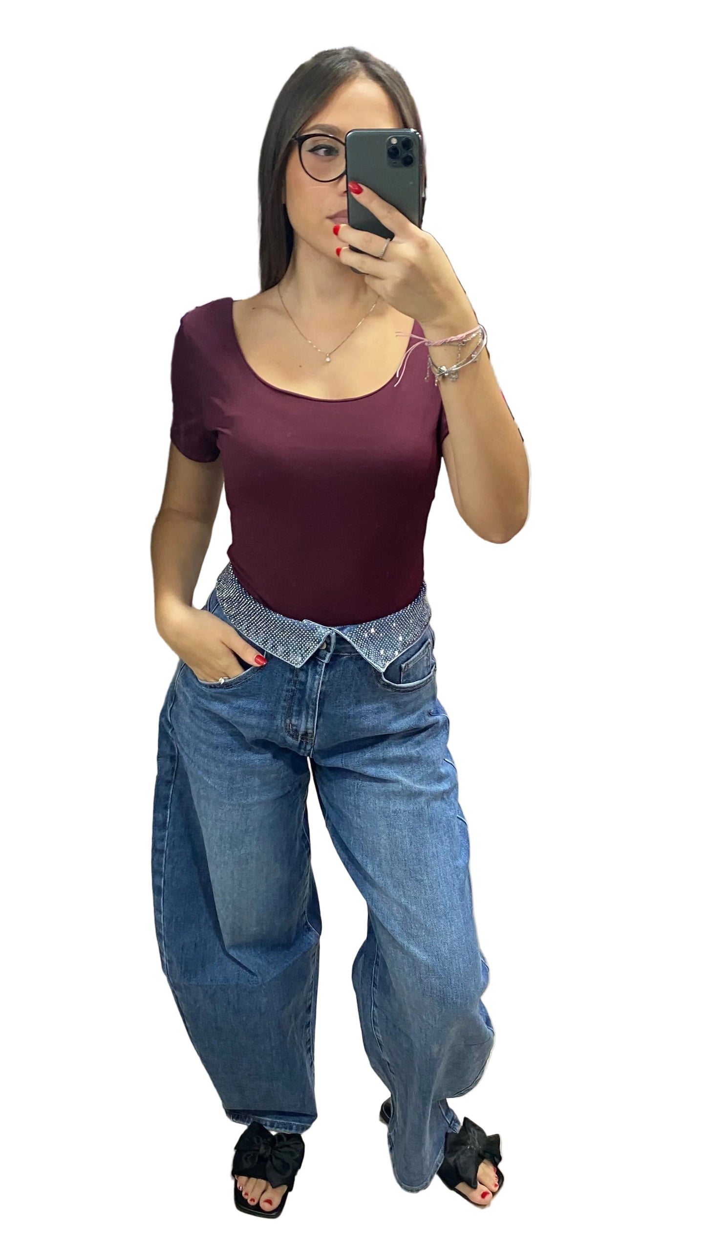 Jeans brillante