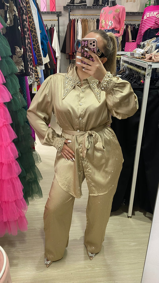 Coordinato strass