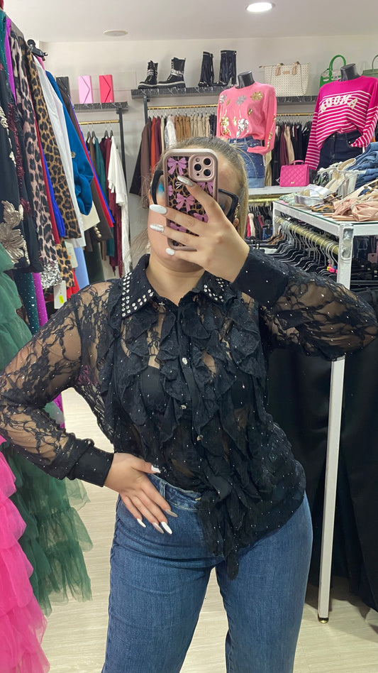 Camicia pizzo