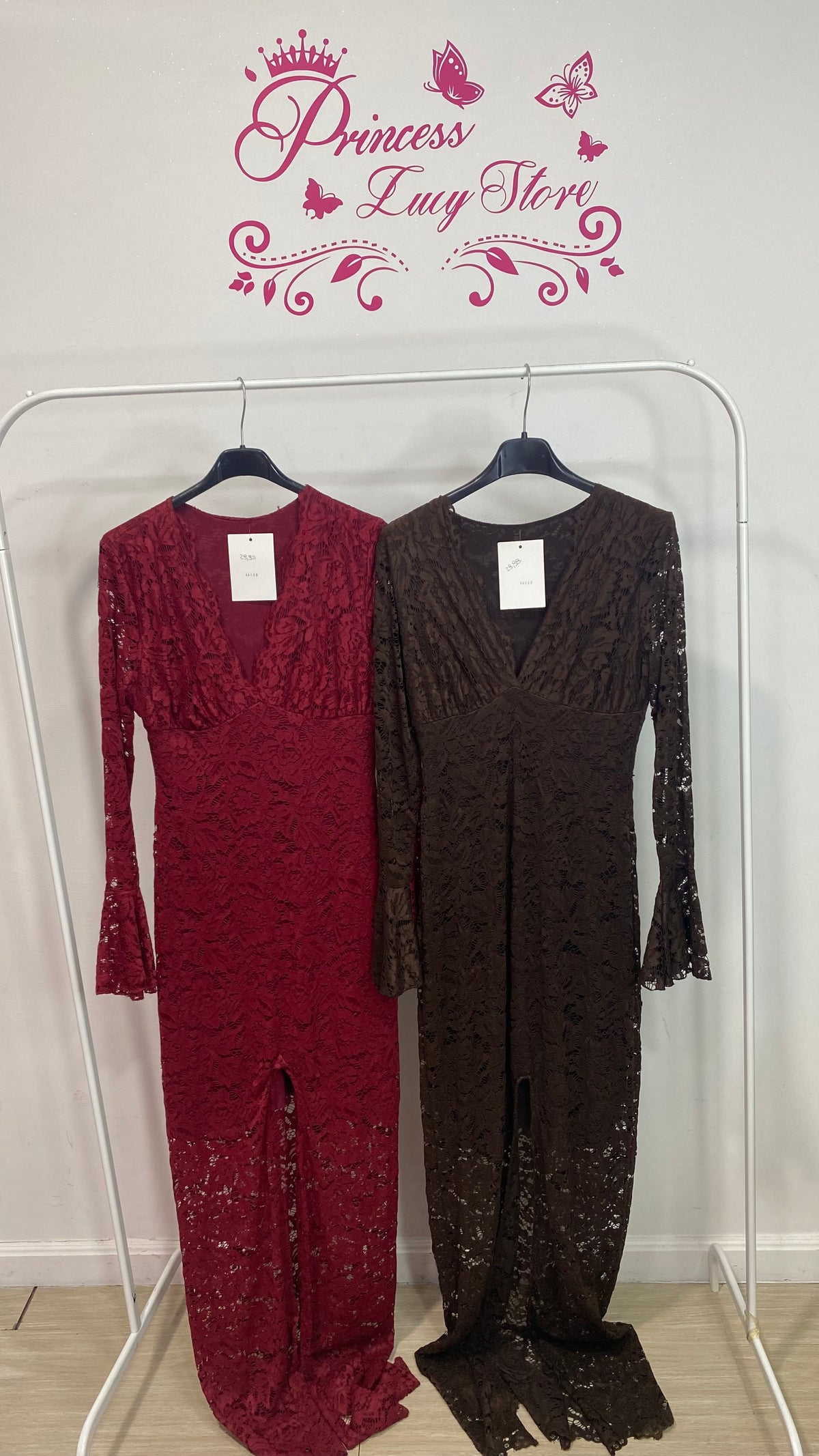 Abito pizzo SLIM