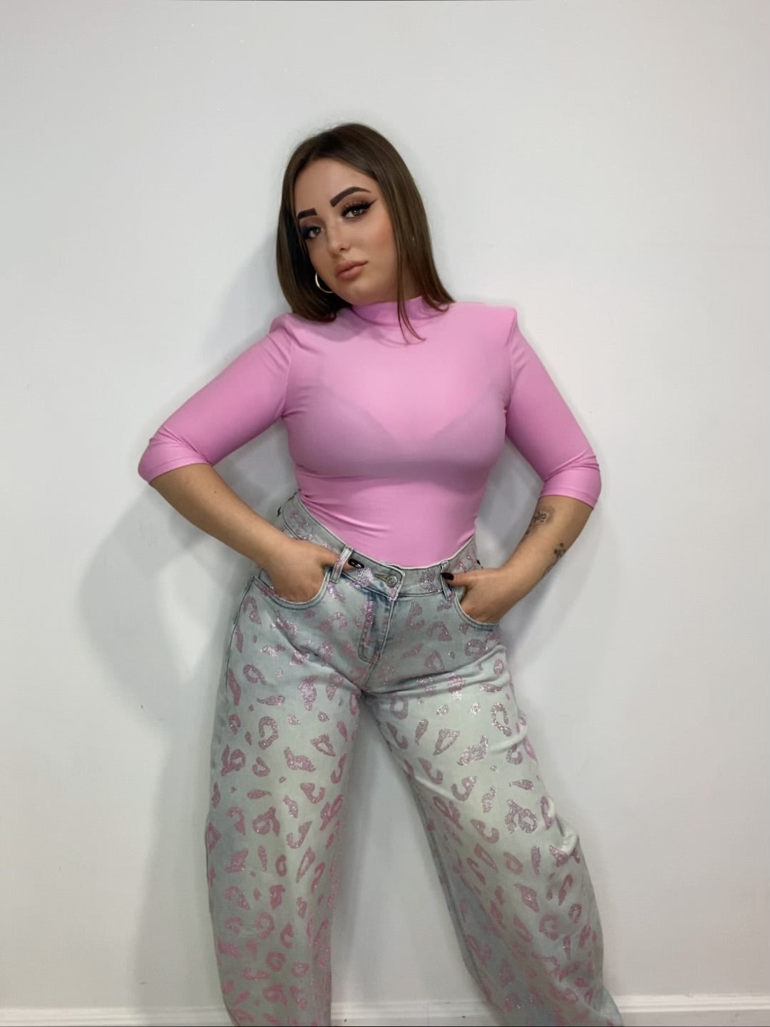 Jeans ballon Leopard