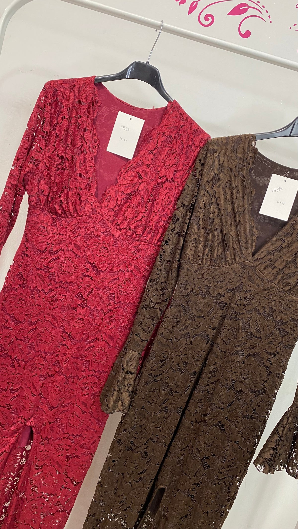 Abito pizzo SLIM