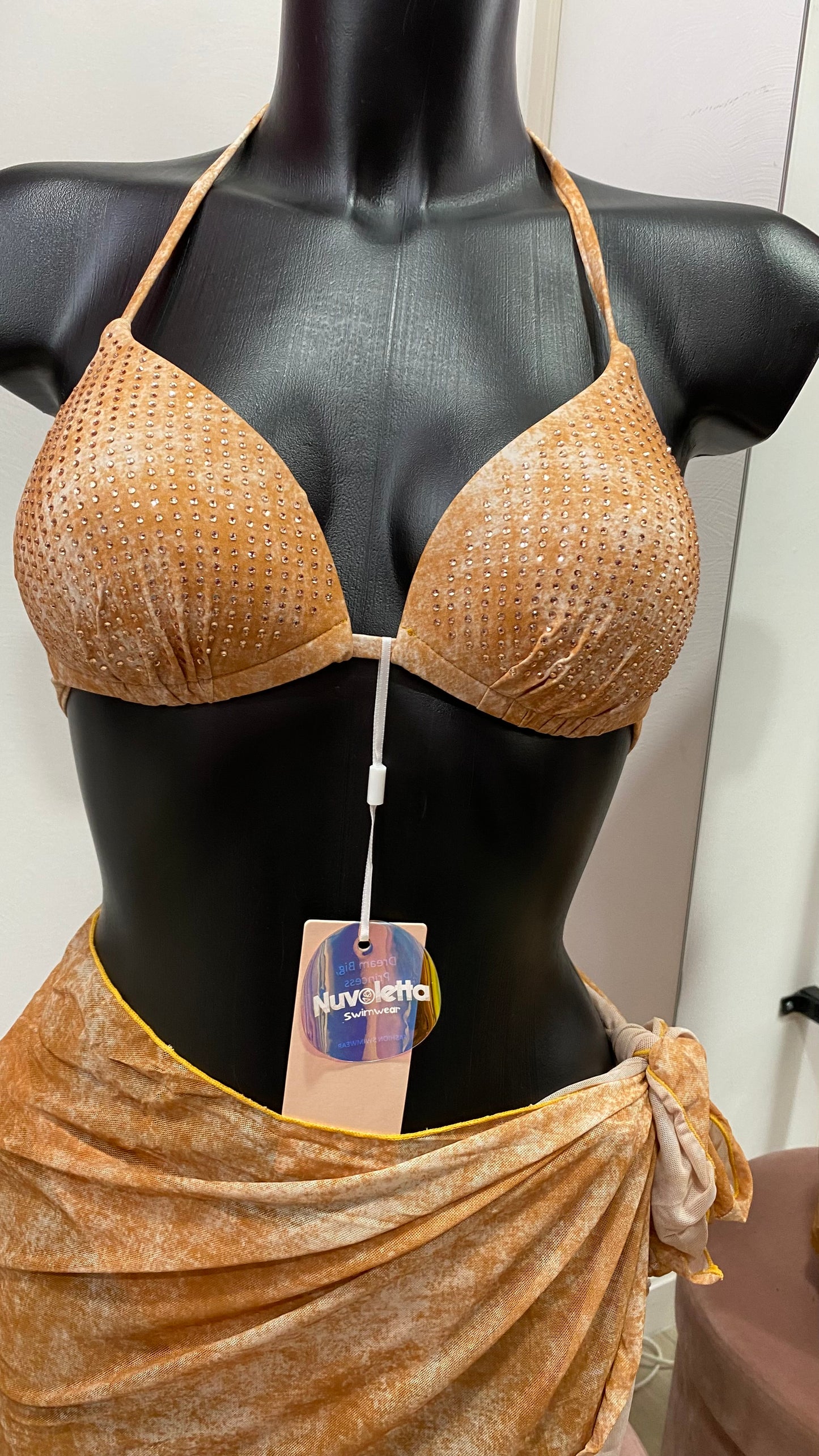 Costume strass 3 pezzi