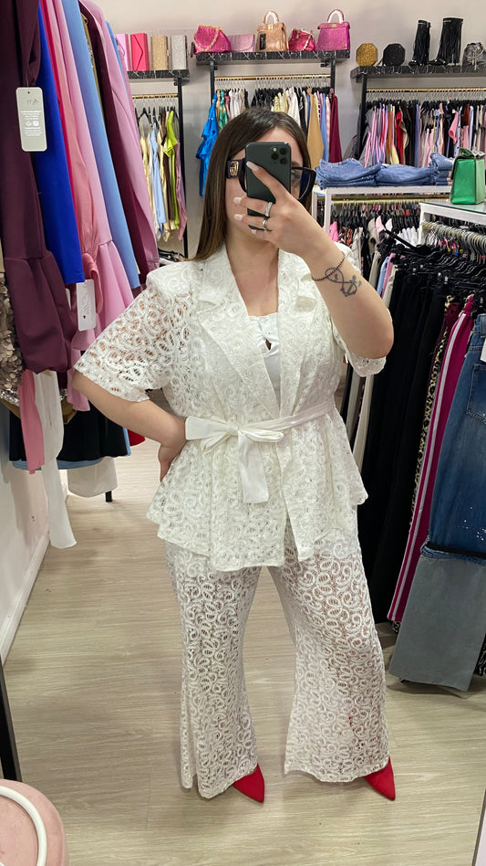 Tailleur pizzo CURVY