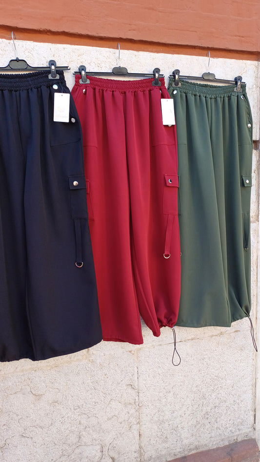 Pantalone cargo CURVY